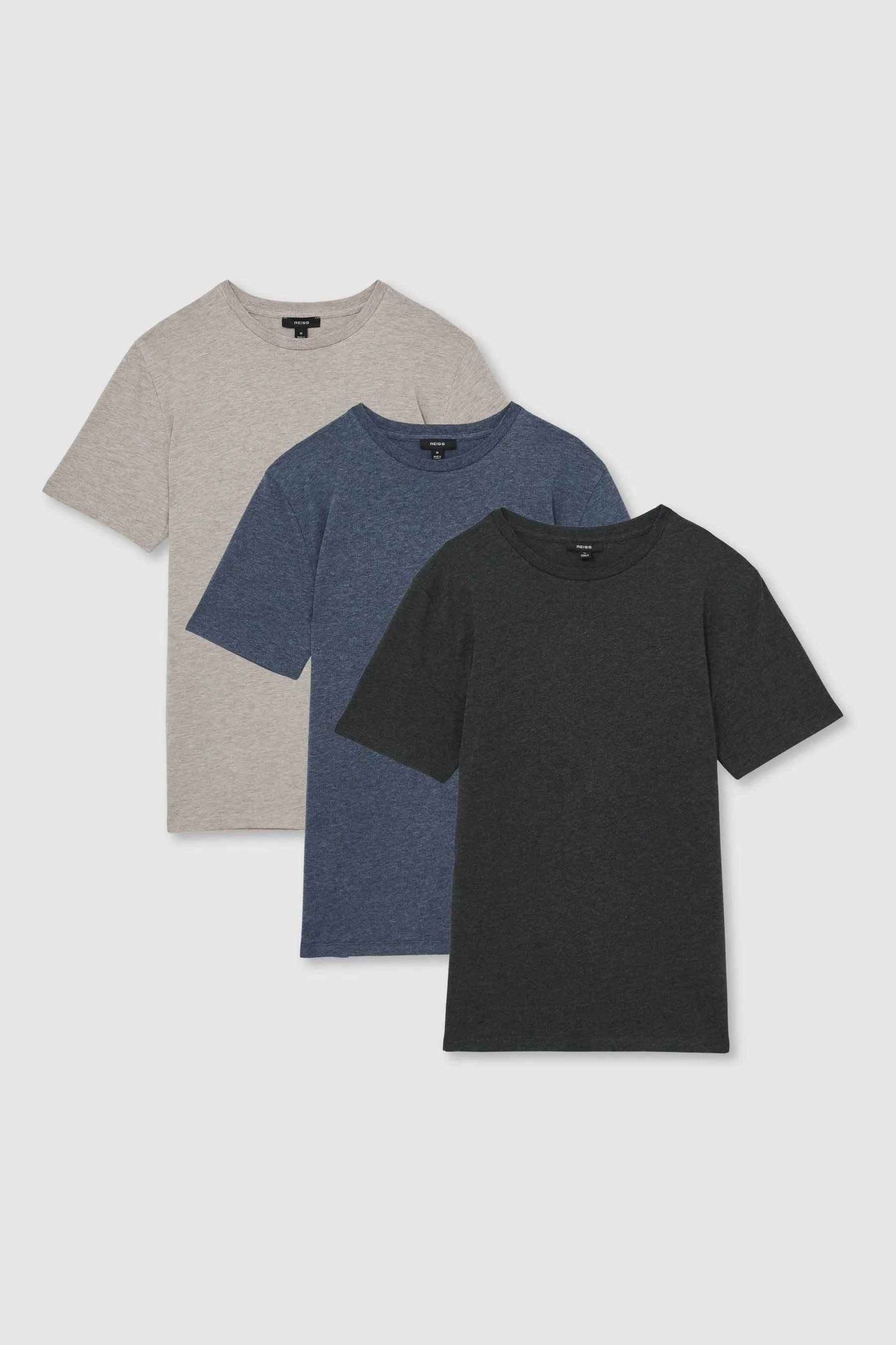 REISS Bless Crew Neck T-Shirts 3 Pack    