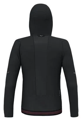 Salewa Pedroc Polarlite Pile con cappuccio Nero