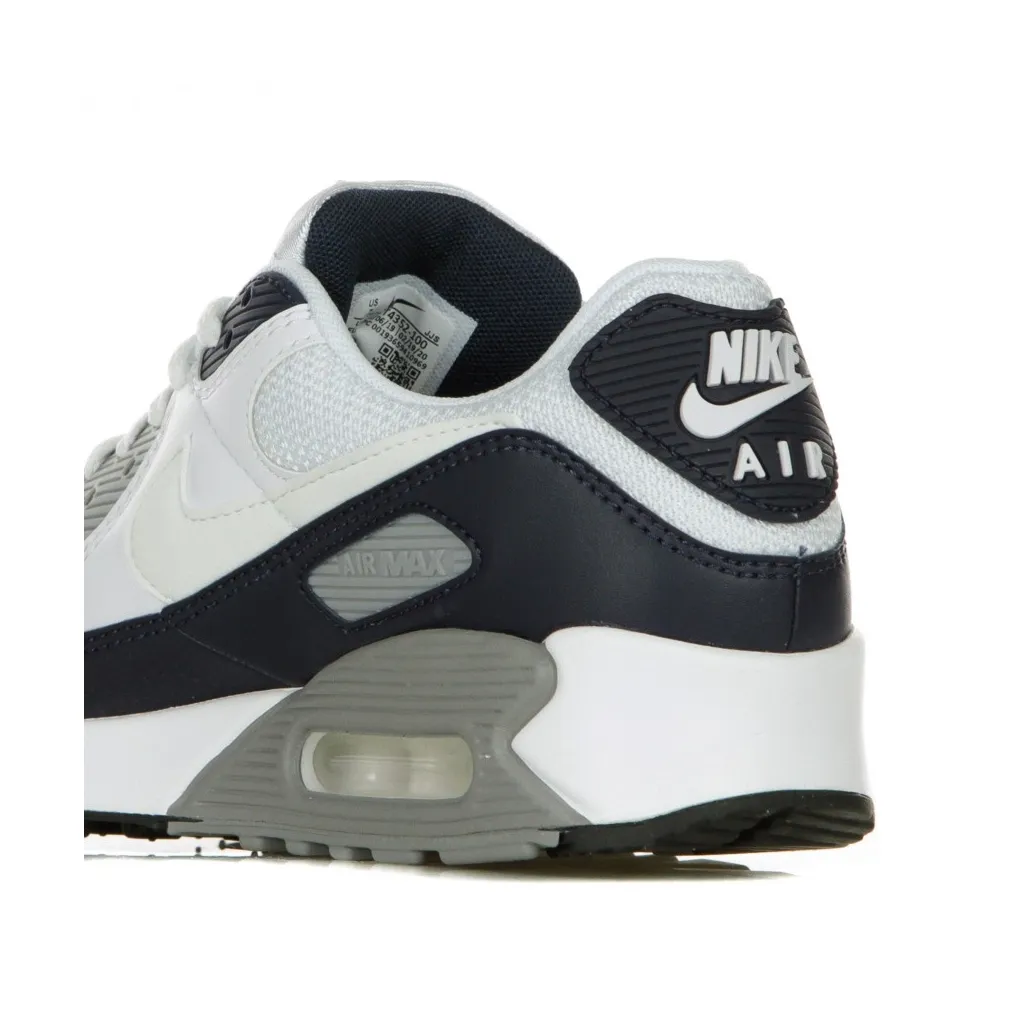 scarpa bassa uomo air max 90 WHITE/WHITE/PARTICLE GREY/OBSIDIAN