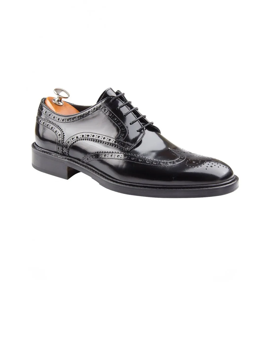 Scarpa derby vitello Nero