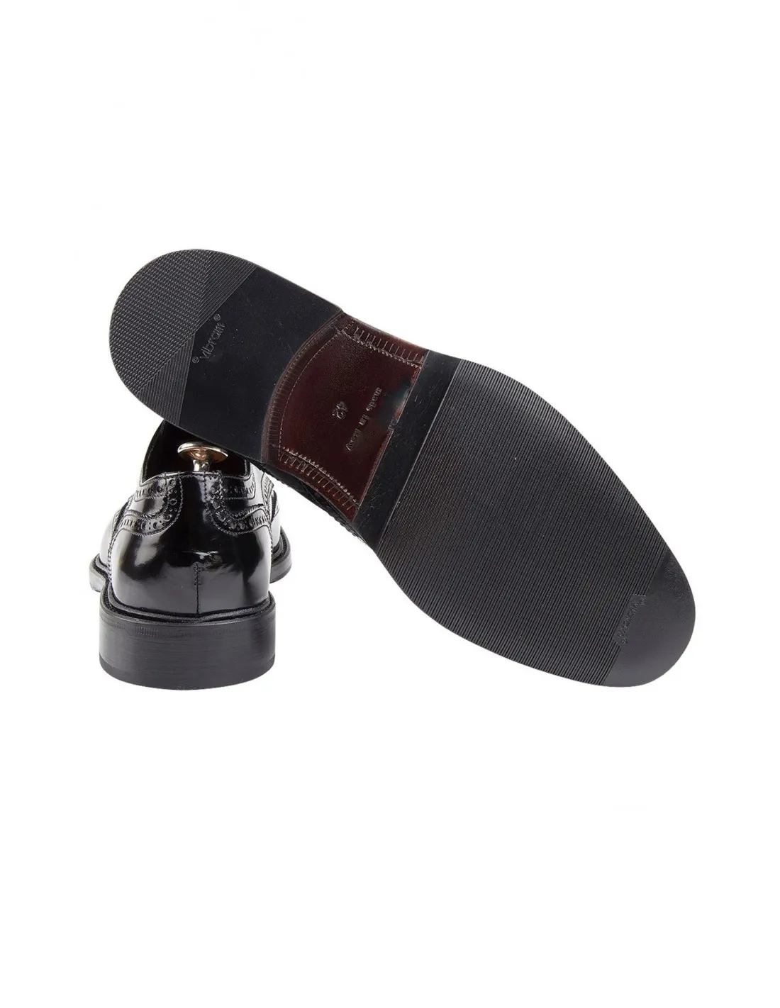 Scarpa derby vitello Nero