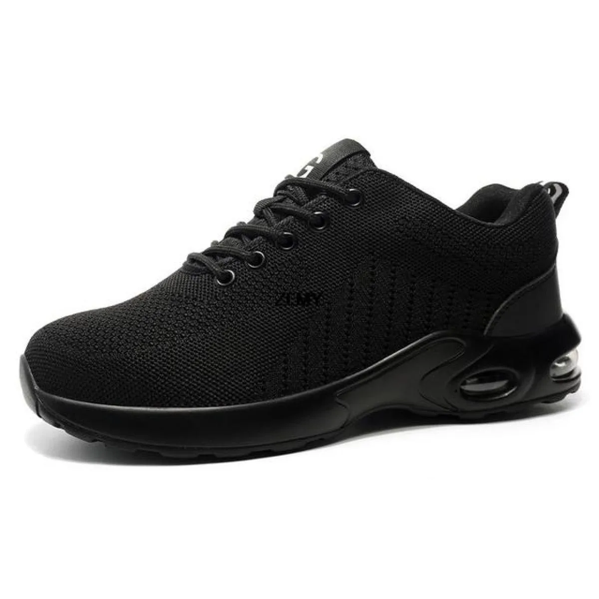 Scarpe antinfortunistiche con cuscino d'aria per uomo Sneaker con punta in acciaio Scarpe da lavoro antiforatura anti-sfondament