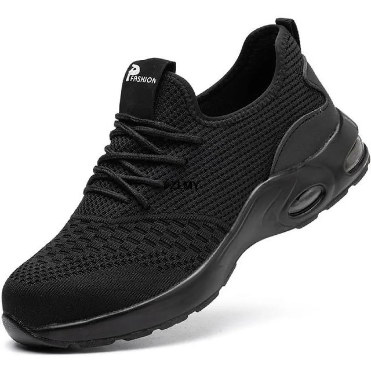 Scarpe antinfortunistiche con punta in acciaio Scarpe da lavoro traspiranti da uomo Scarpe da lavoro con cuscino d'aria Stivali