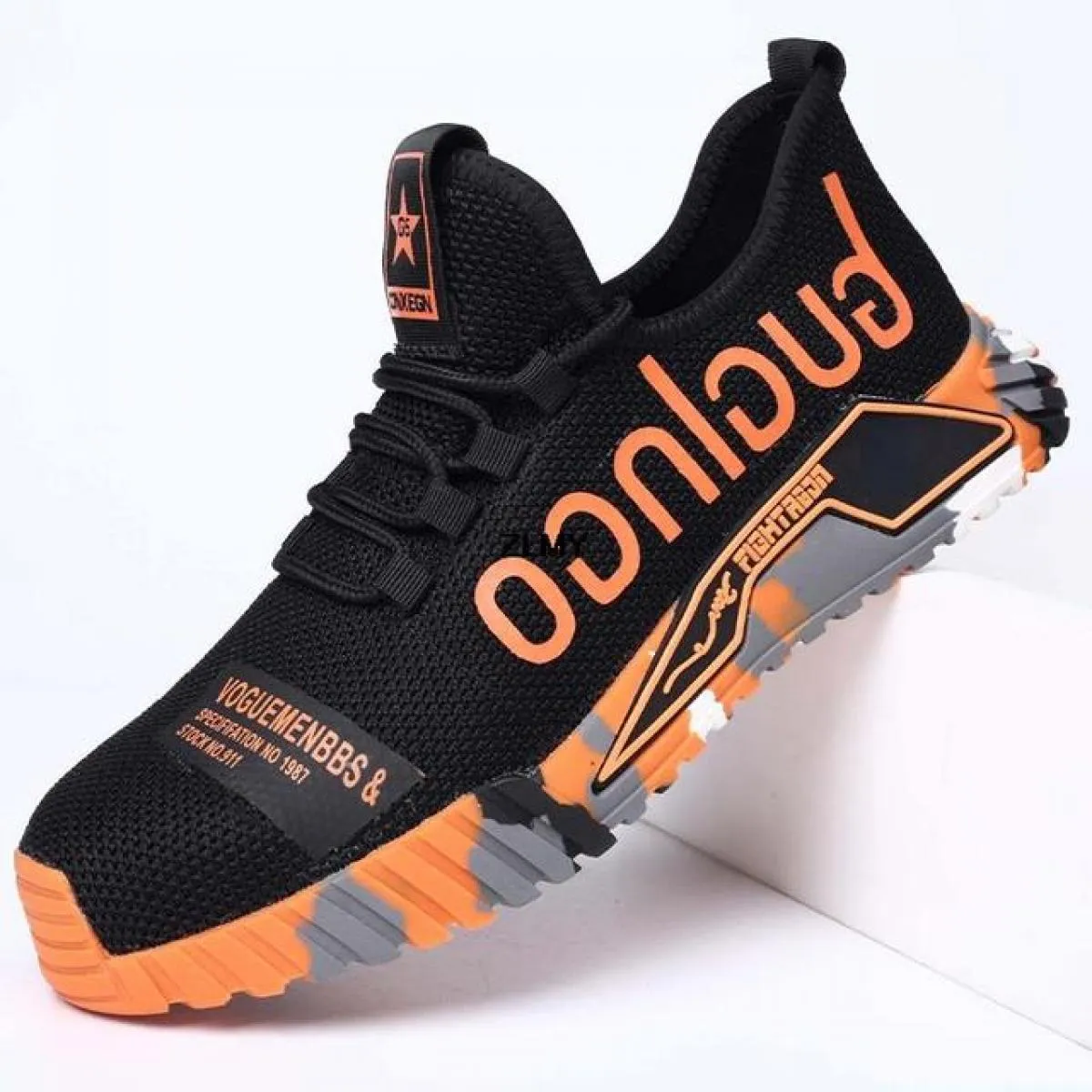 Scarpe antinfortunistiche estive Scarpe da ginnastica con punta in acciaio Scarpe da lavoro antinfortunistiche antiforatura Scar