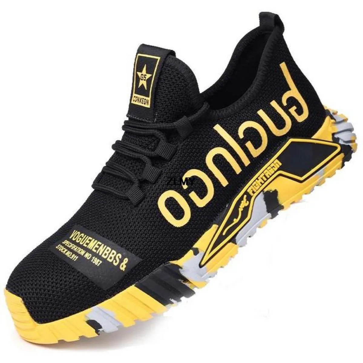 Scarpe antinfortunistiche estive Scarpe da ginnastica con punta in acciaio Scarpe da lavoro antinfortunistiche antiforatura Scar