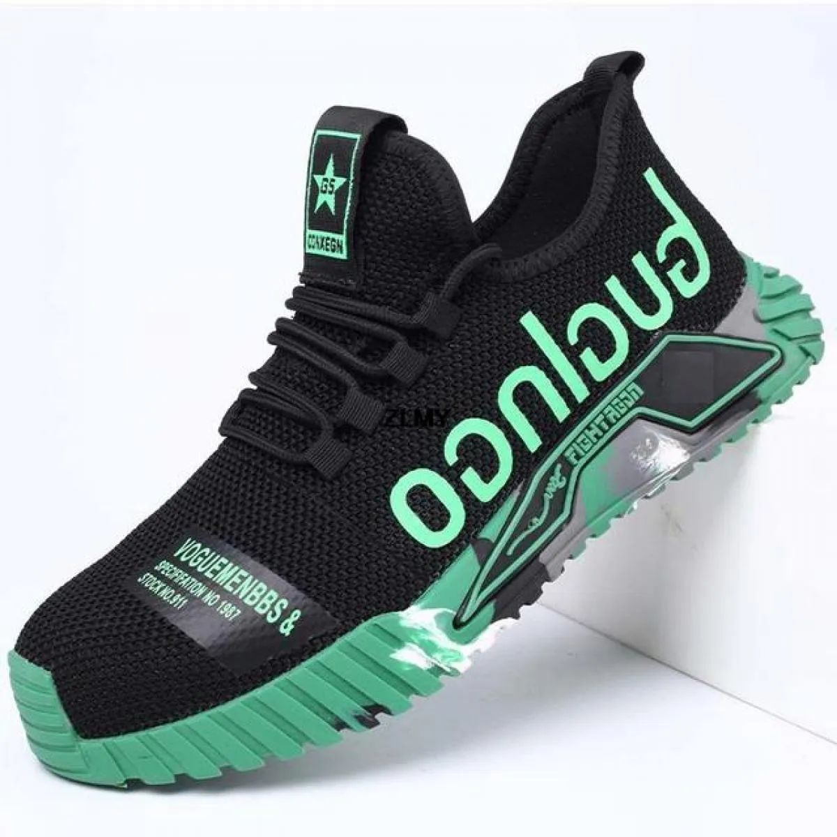 Scarpe antinfortunistiche estive Scarpe da ginnastica con punta in acciaio Scarpe da lavoro antinfortunistiche antiforatura Scar