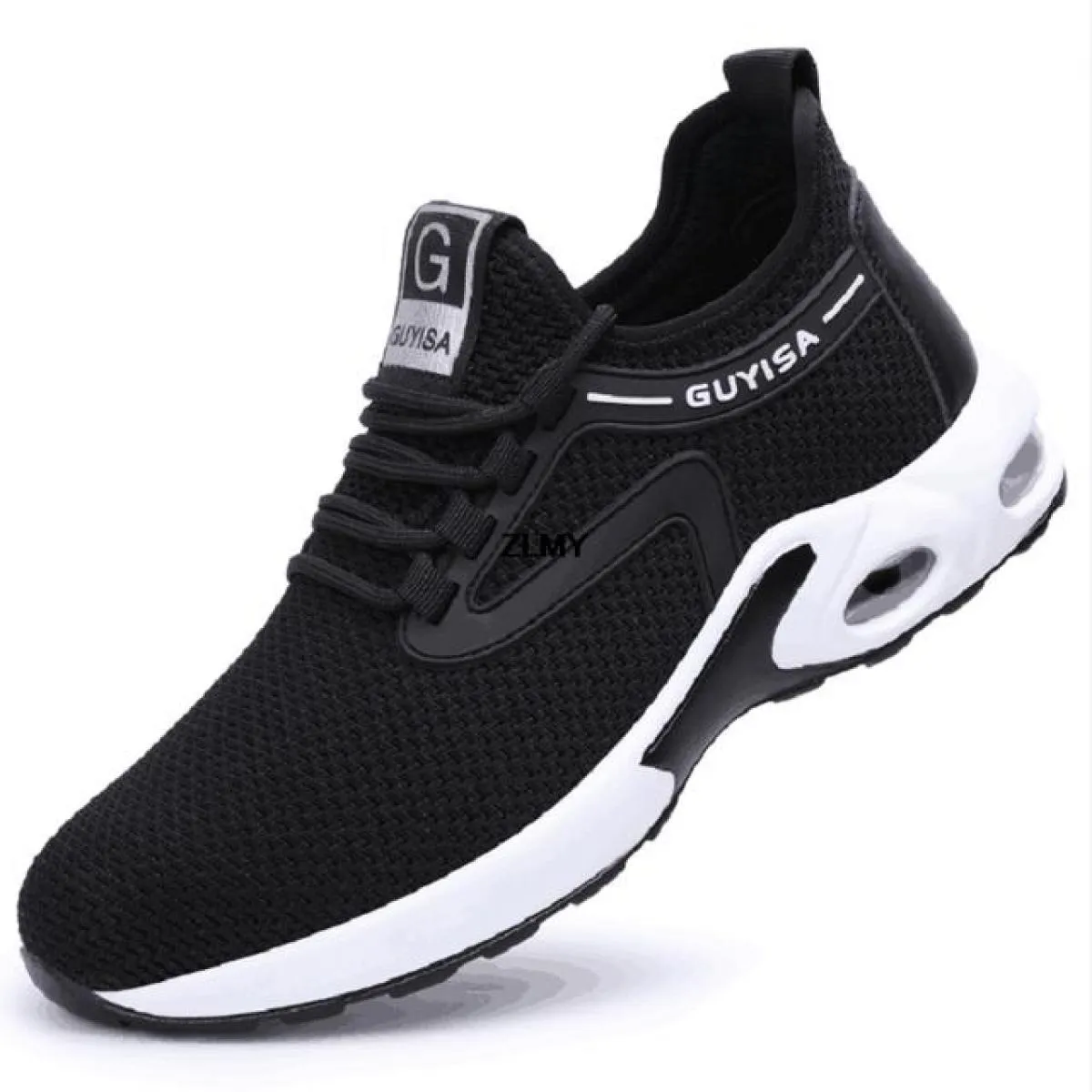 Scarpe antinfortunistiche moda uomo Stivali da lavoro con punta in acciaio Stivali con punta in acciaio da costruzione Stivali d