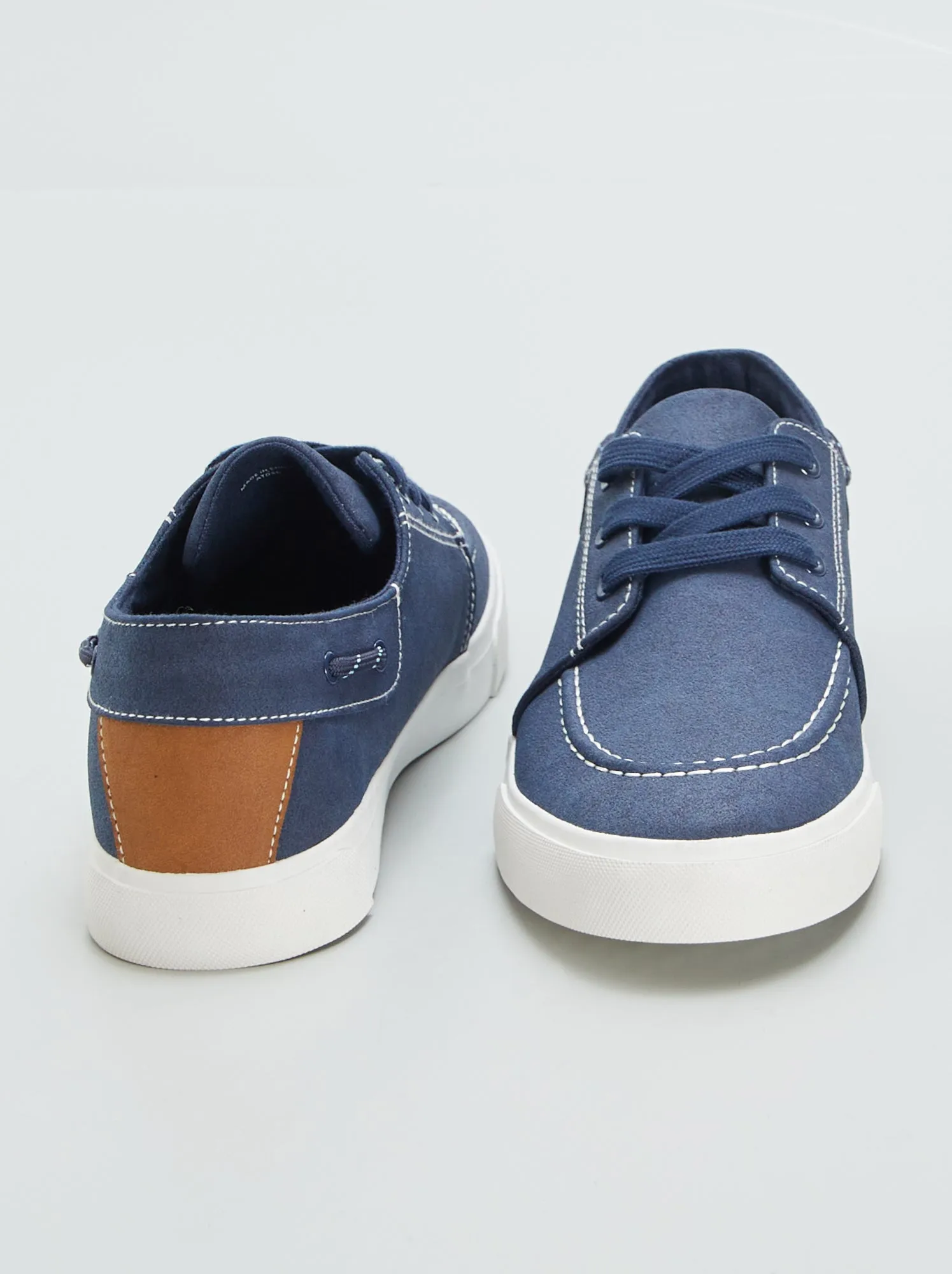 Scarpe da barca stringate - BLU