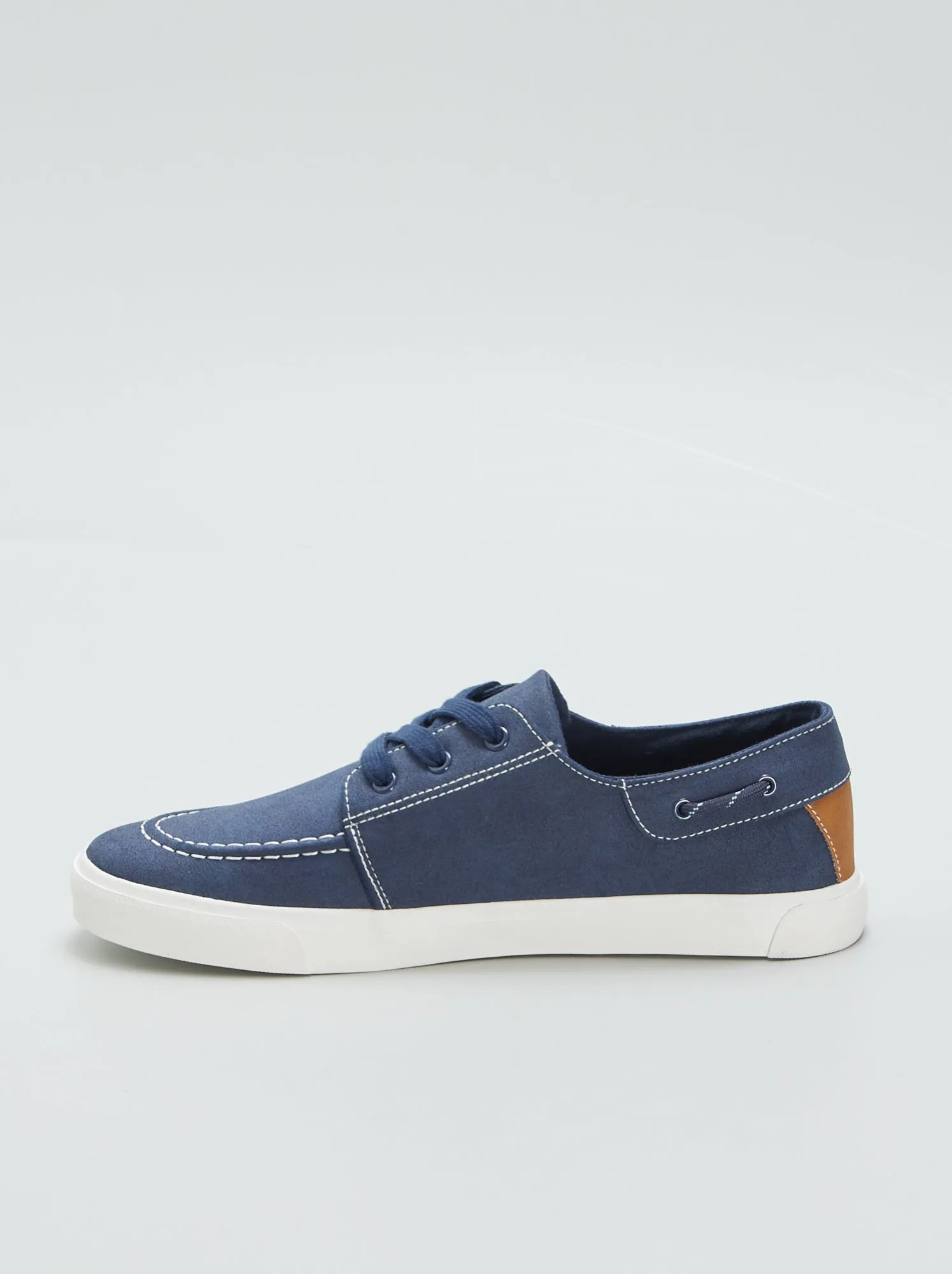 Scarpe da barca stringate - BLU