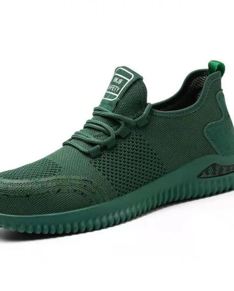Scarpe da lavoro leggere primaverili e autunnali Scarpe antinfortunistiche con punta in acciaio standard Nuove scarpe sportive S
