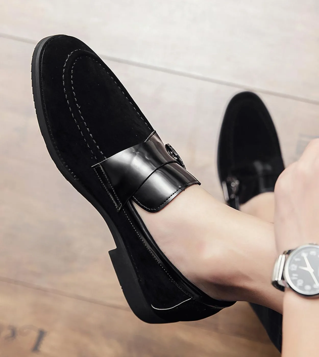 Scarpe da uomo Casual Mocassini originali Slip On Designer Fashion Brand Club a punta Abito da guida di lusso Mocassini da uomo