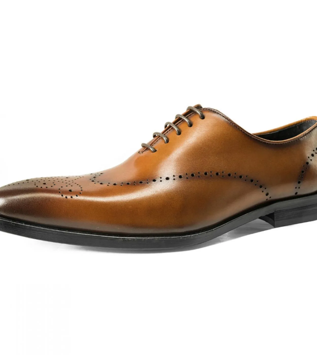 Scarpe da uomo vintage in pelle brogue britannica Oxford Dress Designer di lusso in vera pelle 2022 Scarpe da sposa marroni di n