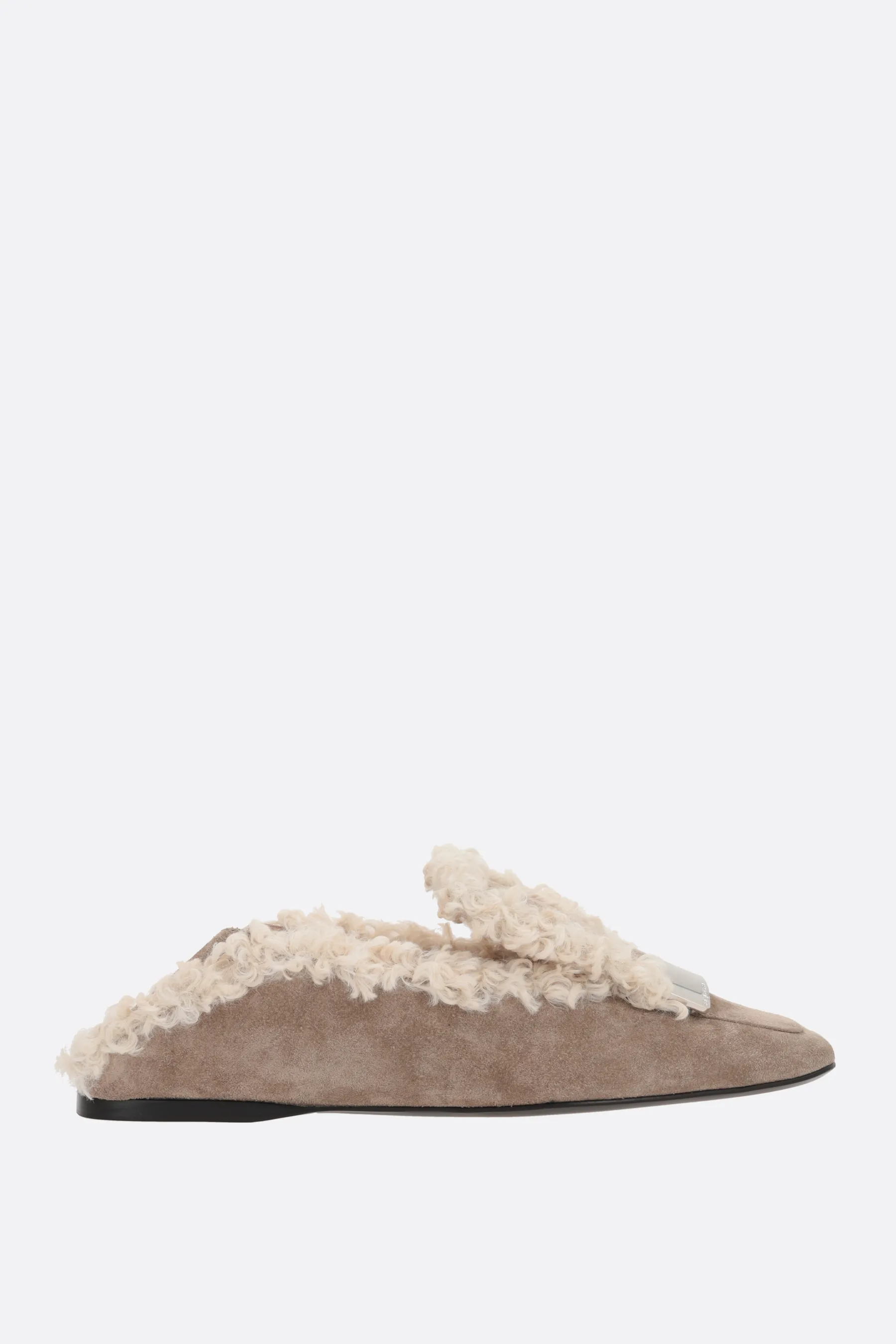  SERGIO ROSSI slipper sr 1 in suede 