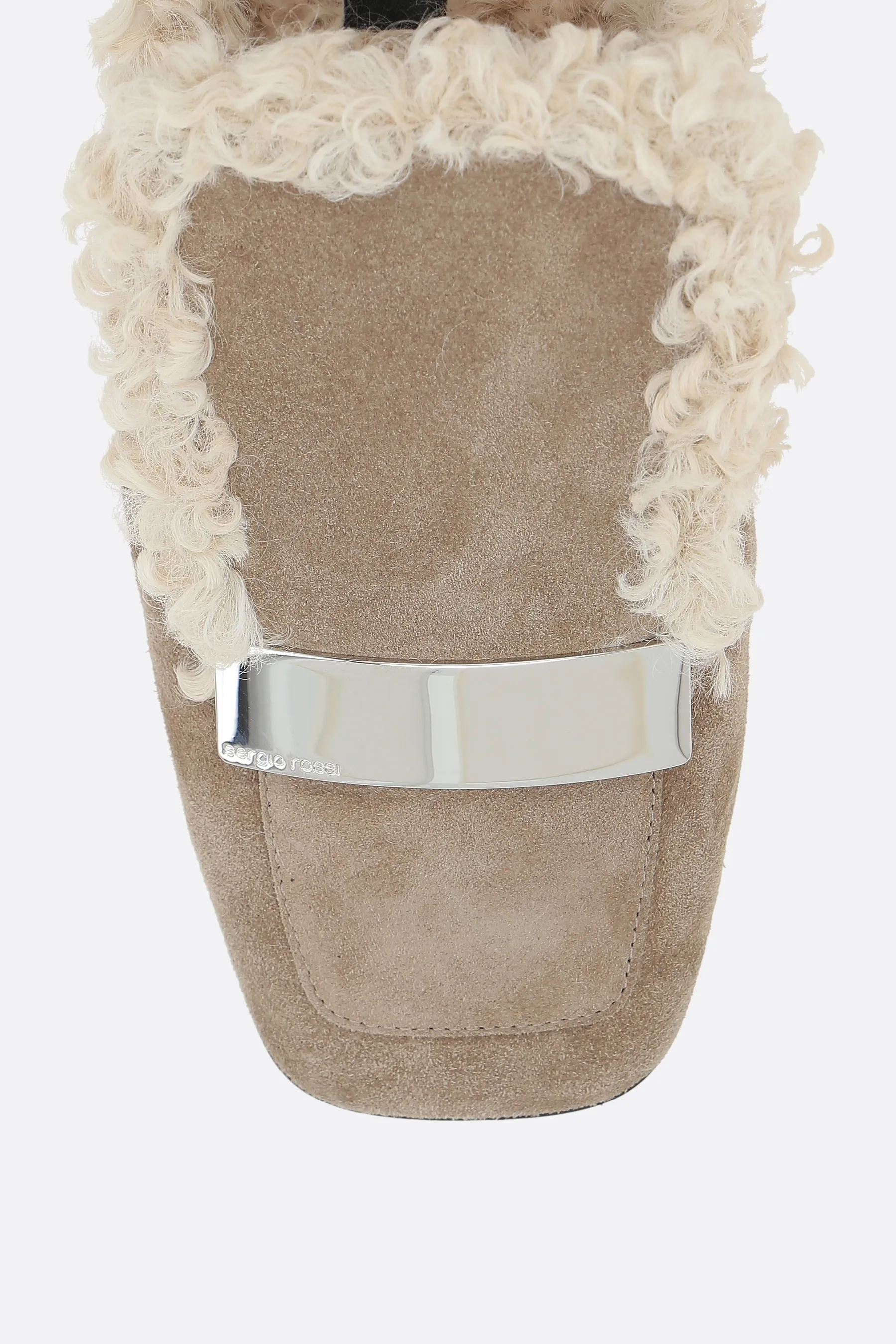  SERGIO ROSSI slipper sr 1 in suede 