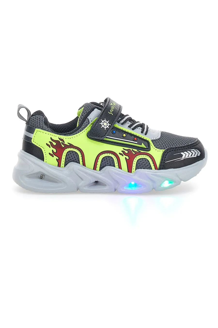  SEVENOAKS Sneakers con Luci Seveoaks 2203 Grigie