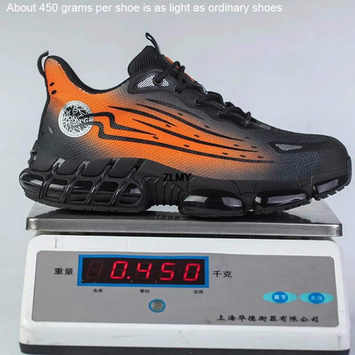 Sneaker con punta in acciaio con cuscino d'aria Scarpe antinfortunistiche da uomo Stivali antinfortunistici antiforatura Scarpe
