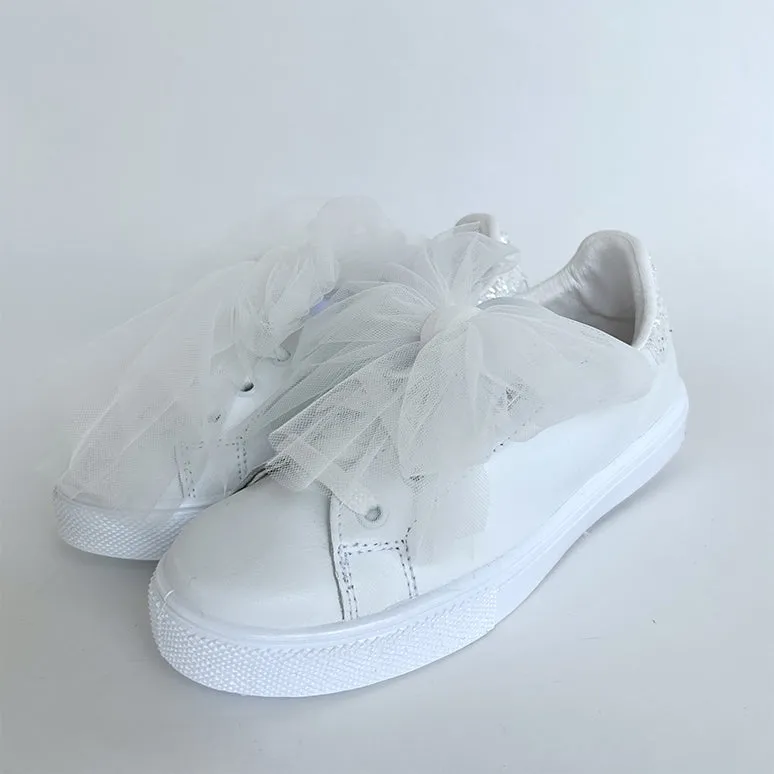 SNEAKERS CON MAXI FIOCCO TULLE