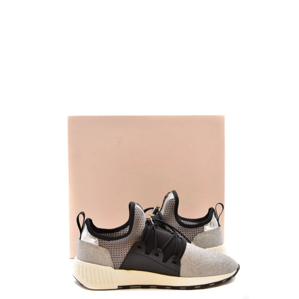 Sneakers sergio rossi argento A89420-MFN888-8198-400