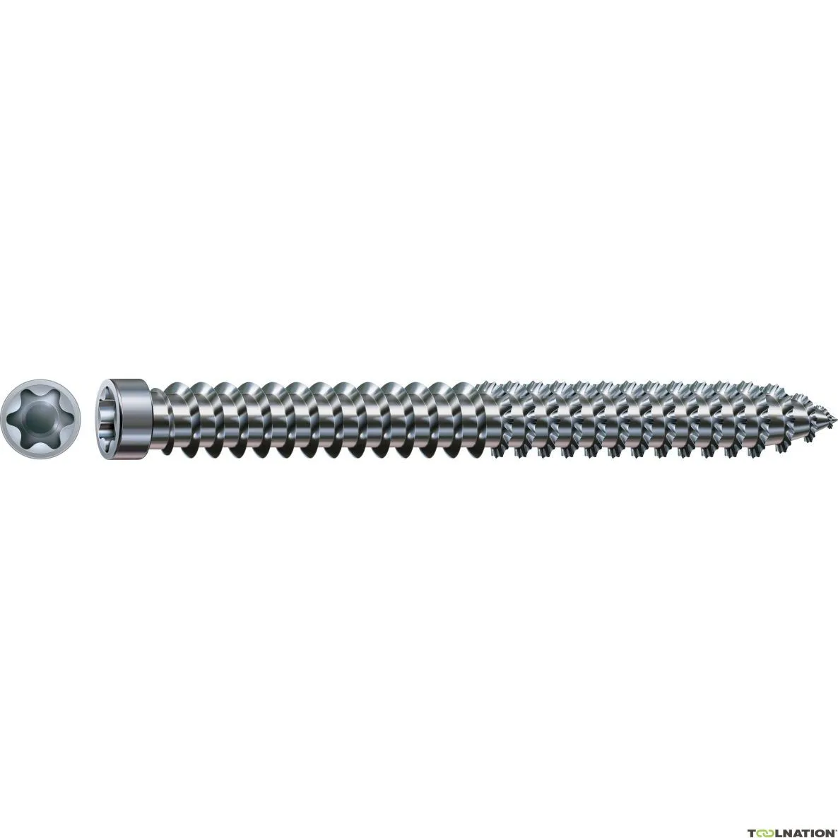 SPAX 1031010750605 Vite telaio 7,5 x 60 mm, testa del cilindro, T-STAR PLUS T30, filettatura intera, WIROX - 100ST