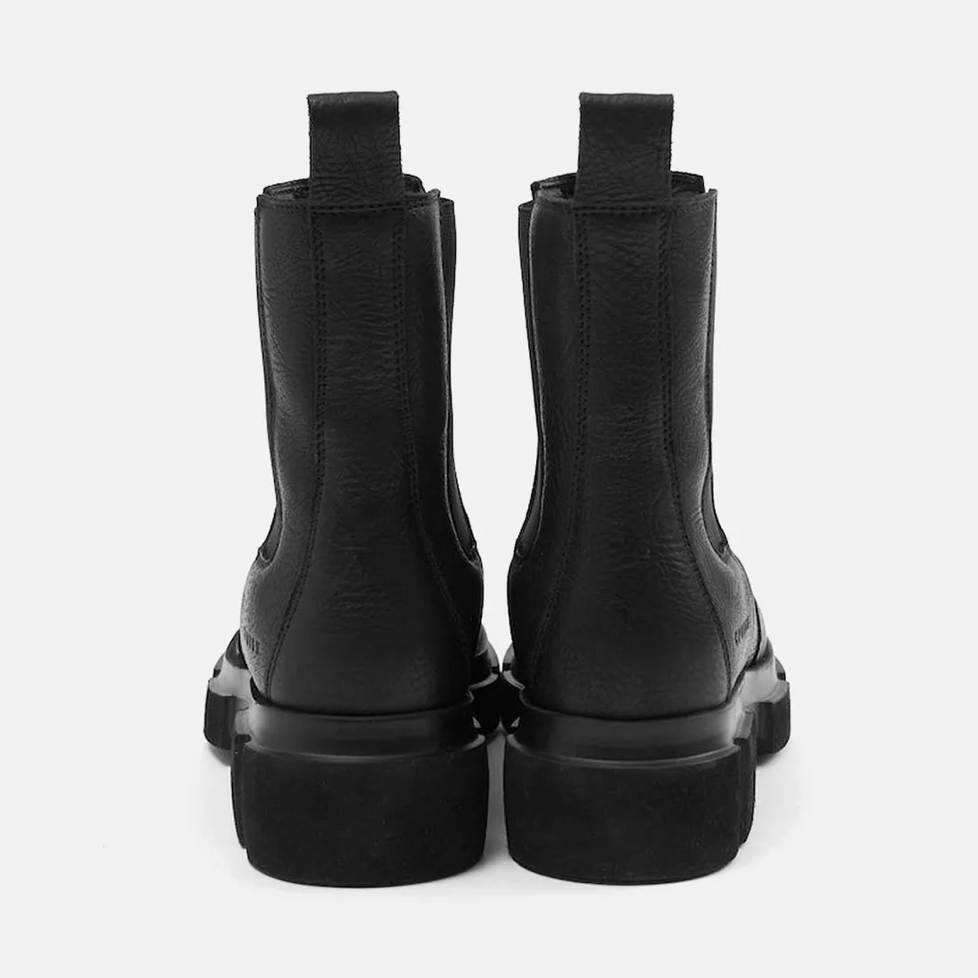 Stivaletto Chelsea Brogue Copenhagen CPH562 nero con bucature