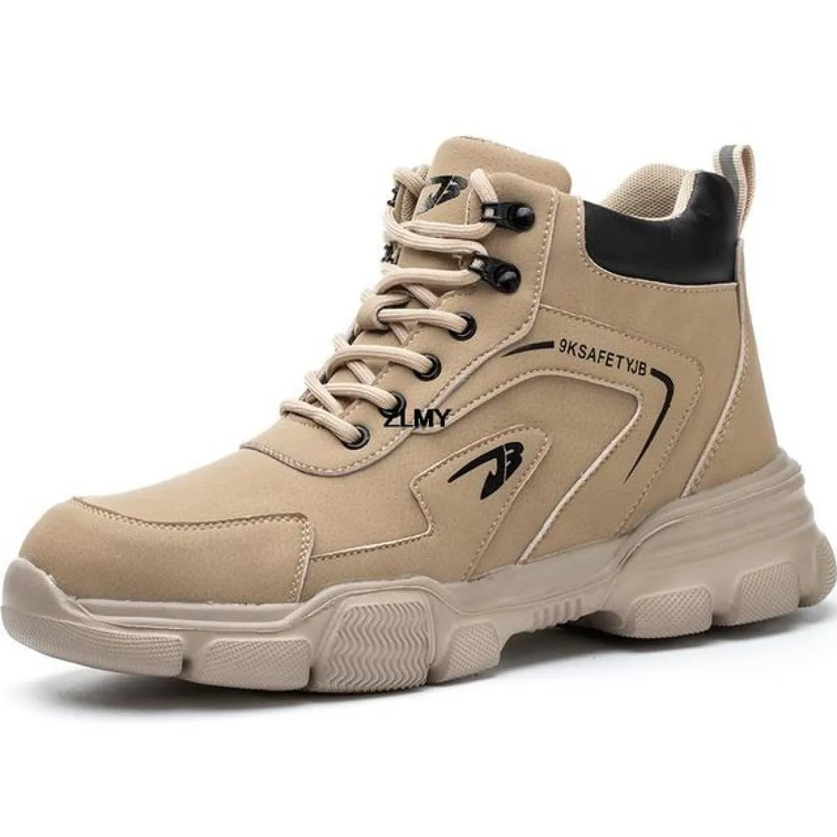 Stivali antinfortunistici per lavori edili Scarpe antinfortunistiche con punta in acciaio Scarpe da lavoro leggere antiforatura