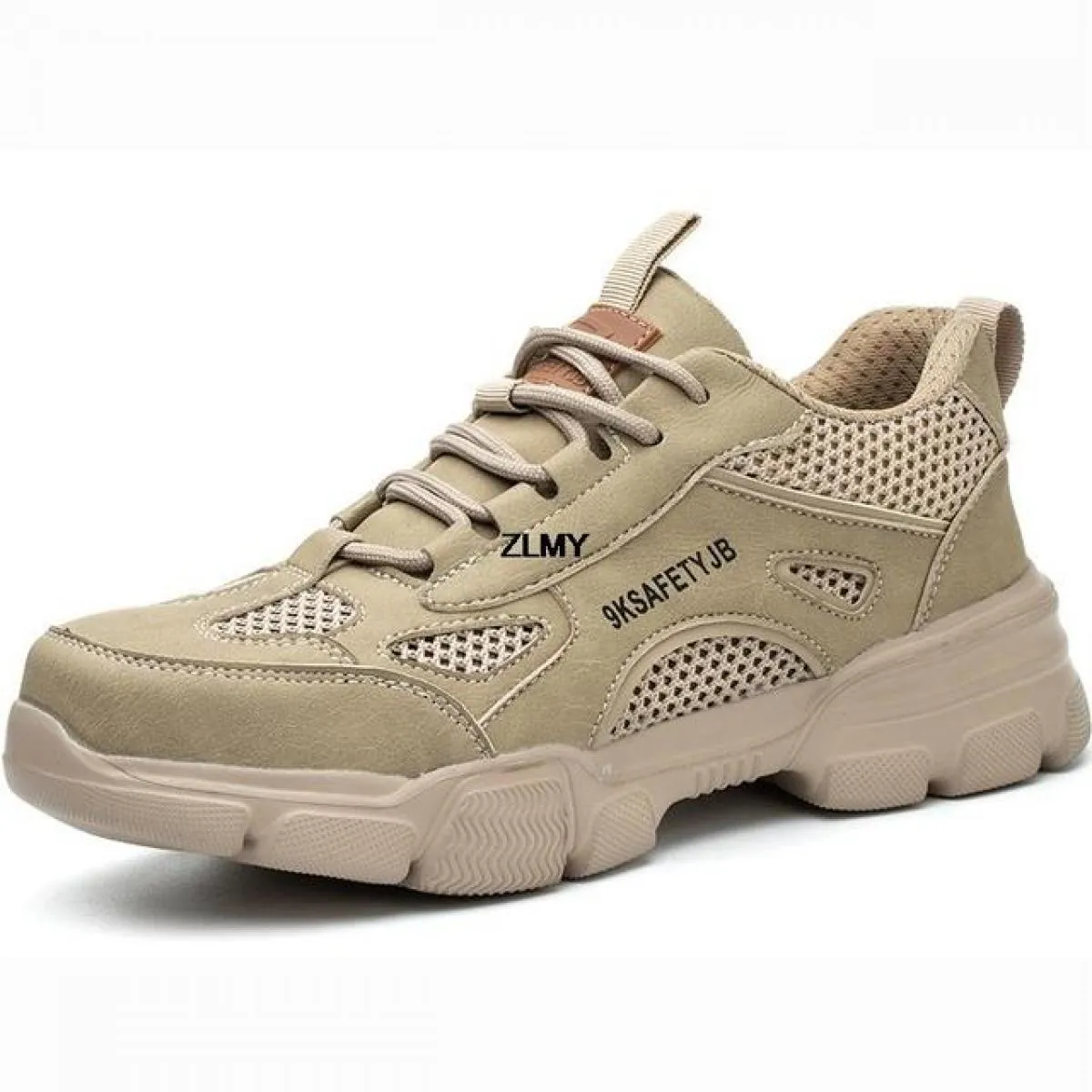 Stivali antinfortunistici per lavori edili Scarpe antinfortunistiche con punta in acciaio Scarpe da lavoro leggere antiforatura