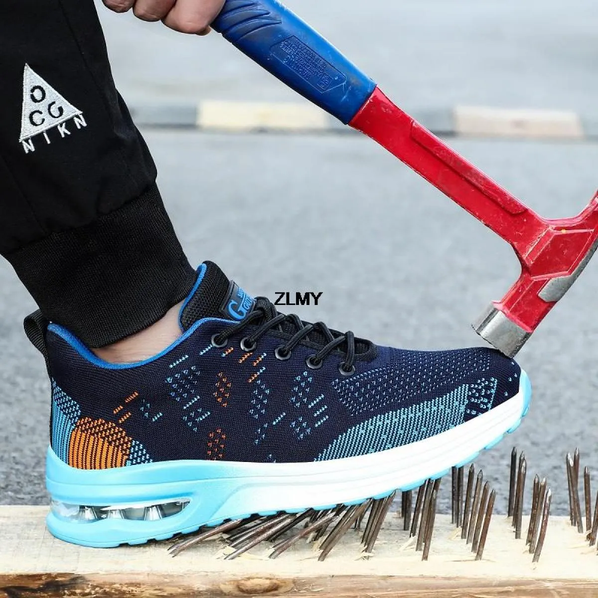 Stivali da lavoro Scarpe antinfortunistiche con punta in acciaio Donna Uomo Donna Scarpe da lavoro antinfortunistiche con punta