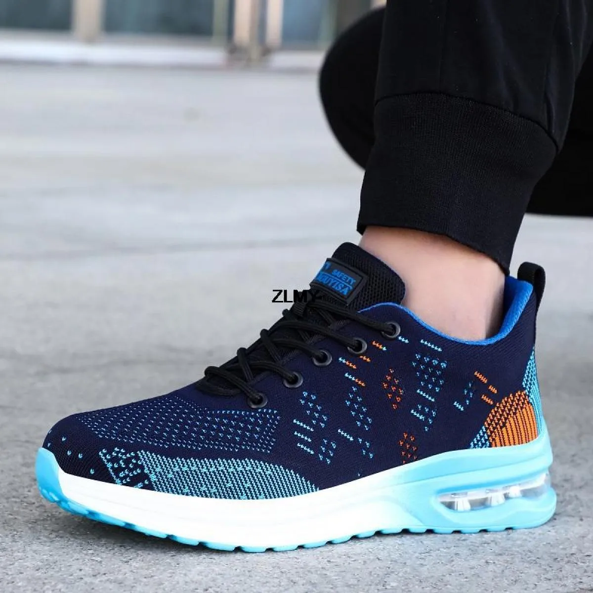 Stivali da lavoro Scarpe antinfortunistiche con punta in acciaio Donna Uomo Donna Scarpe da lavoro antinfortunistiche con punta