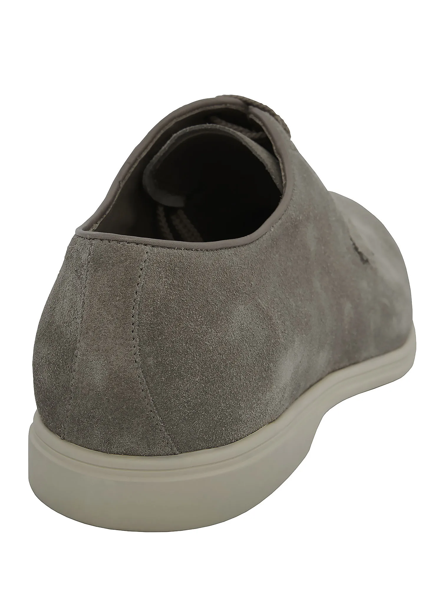 Suede grey derby shoes