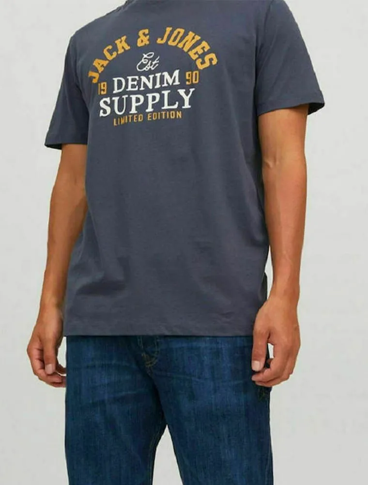 T-shirt Manica Corta Jack & Jones - Blue