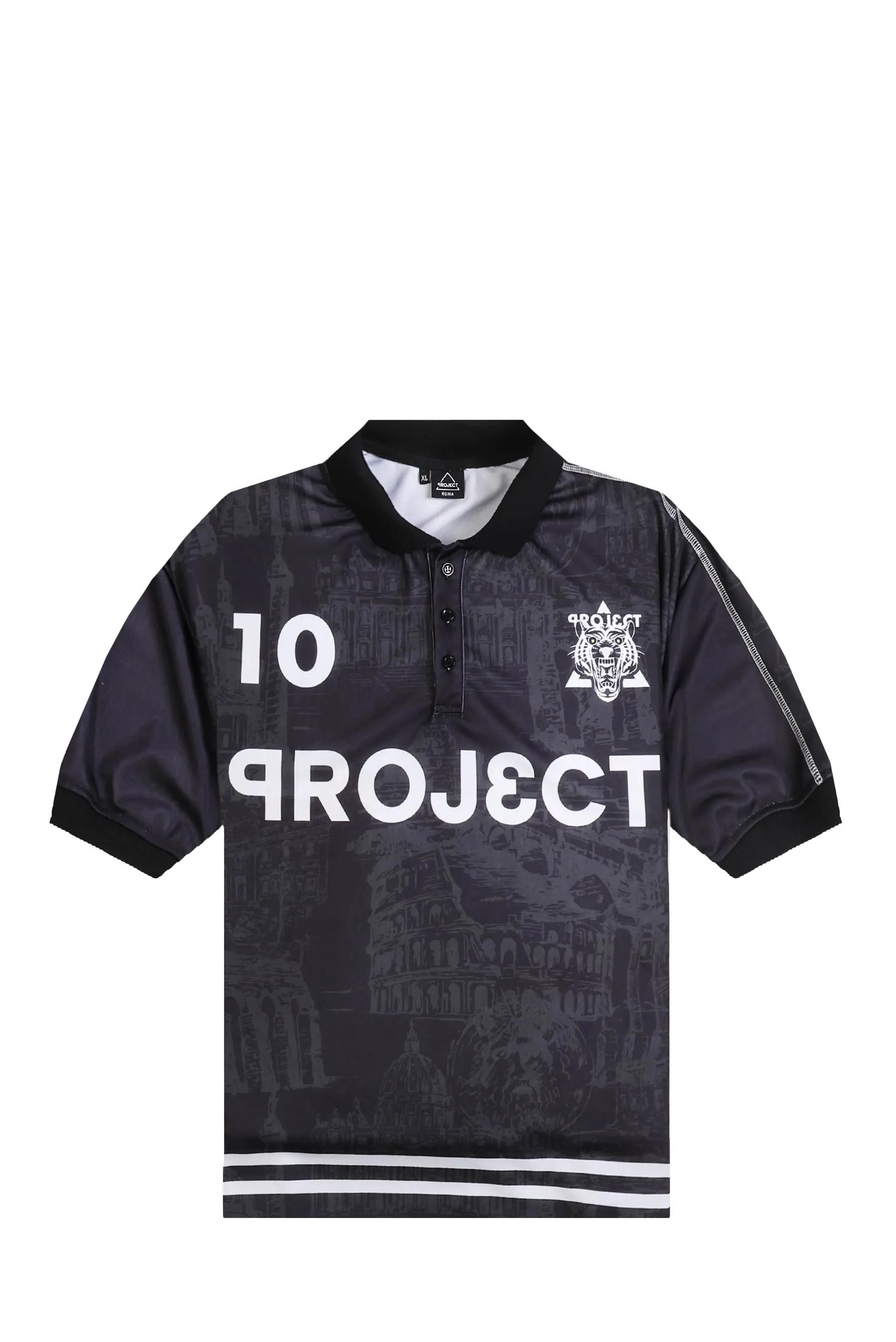 T-SHIRT NERO-NERO
