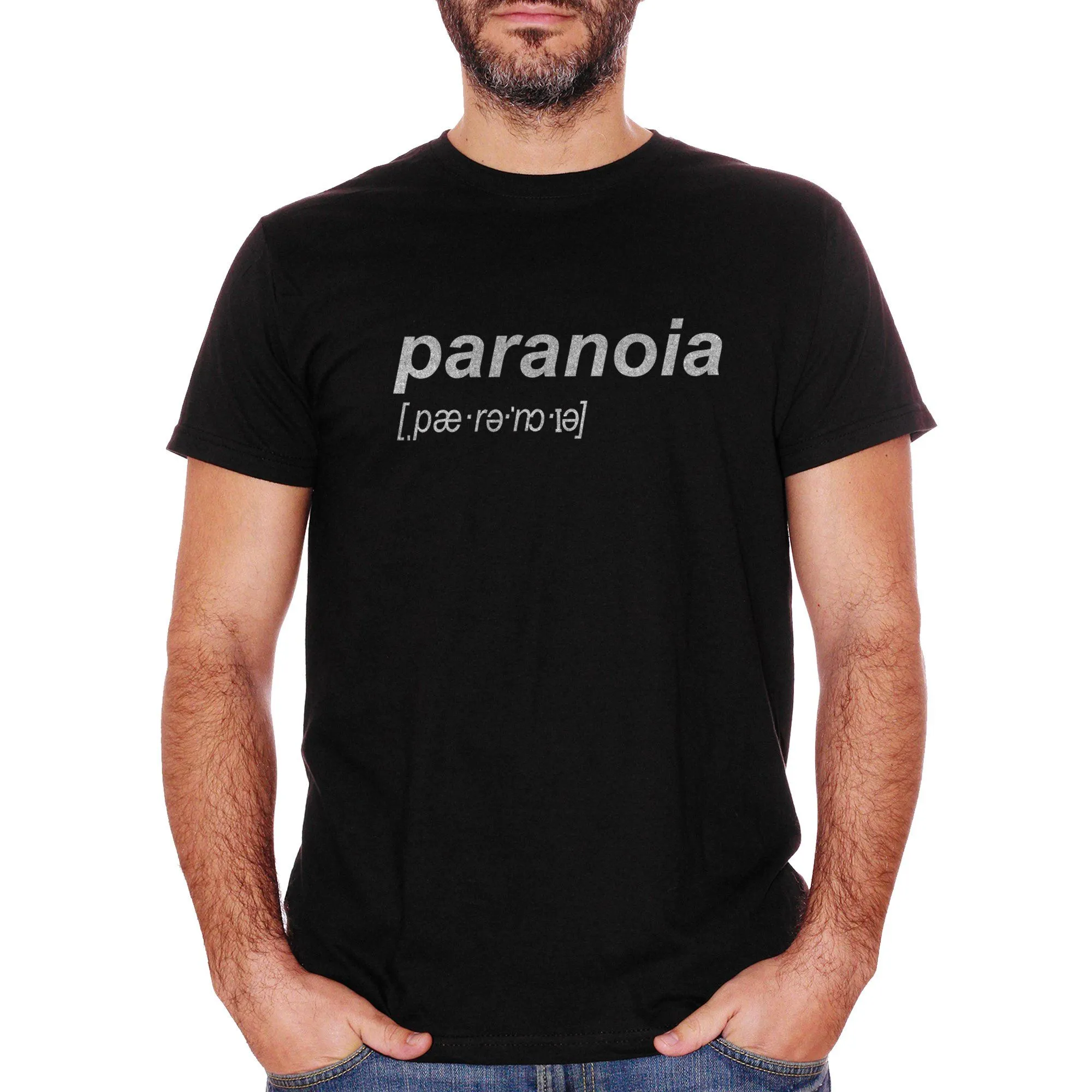 T-Shirt Paranoid Paranoia Ansia - SOCIAL