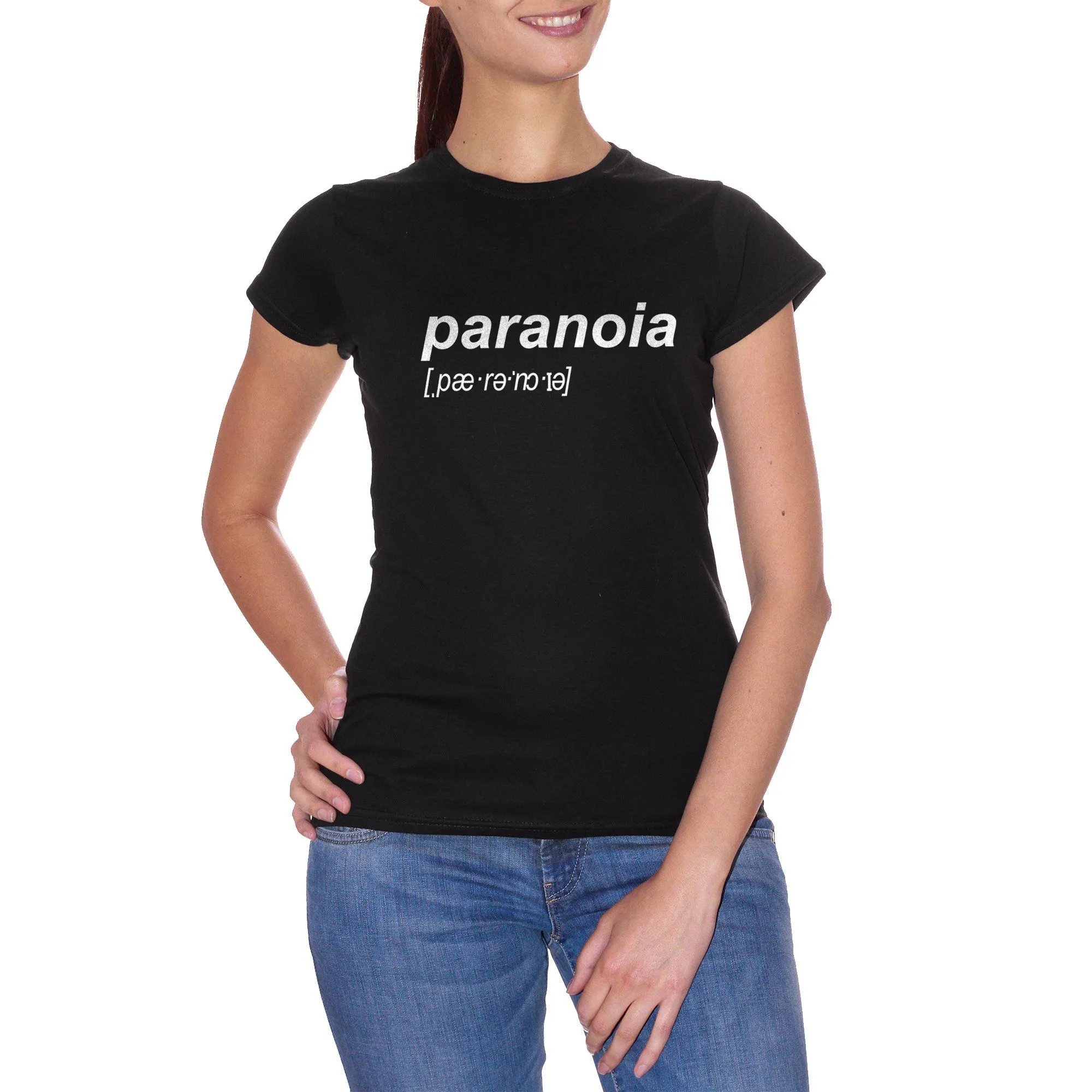 T-Shirt Paranoid Paranoia Ansia - SOCIAL