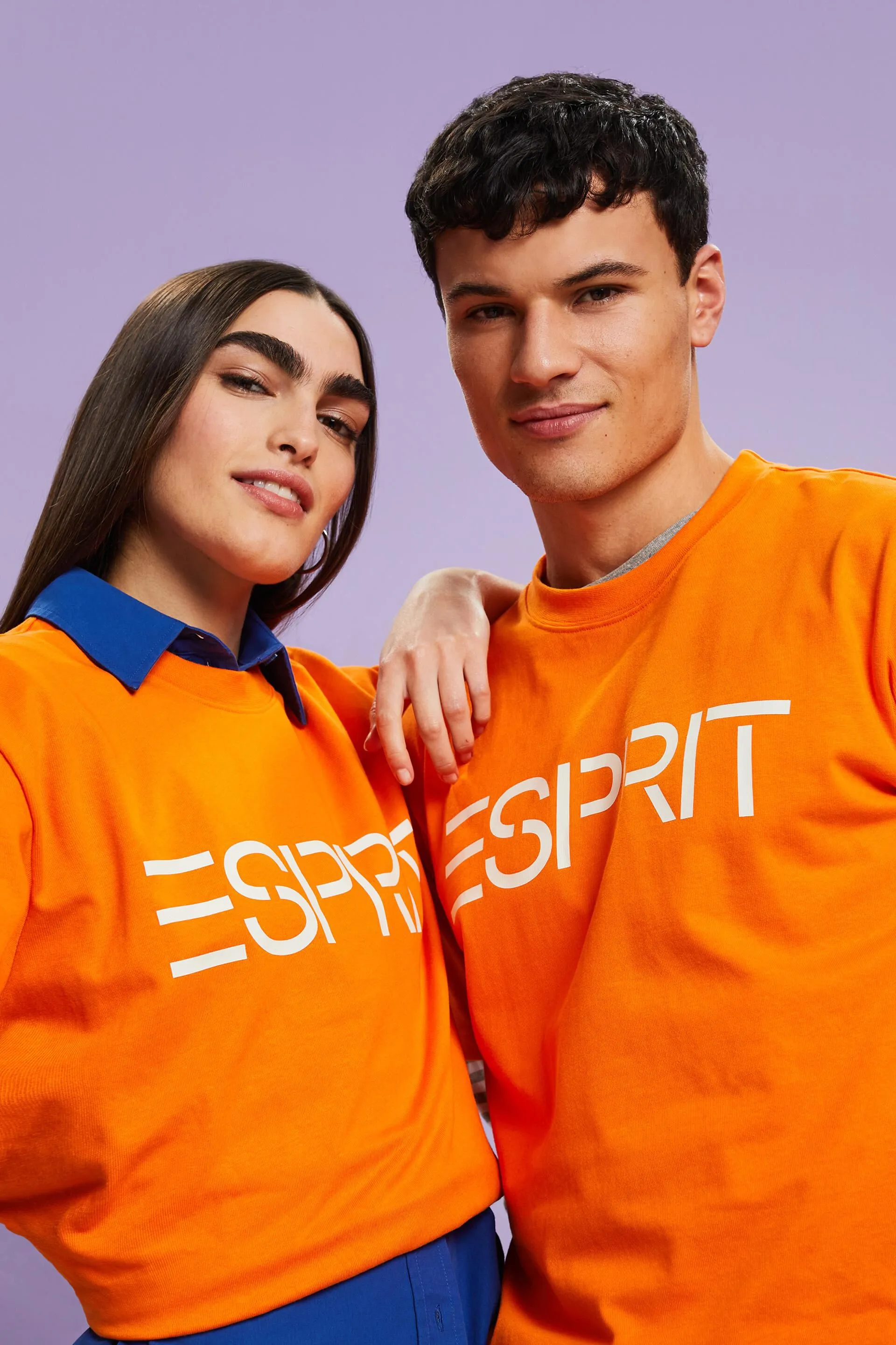 T-shirt unisex in jersey di cotone con logo