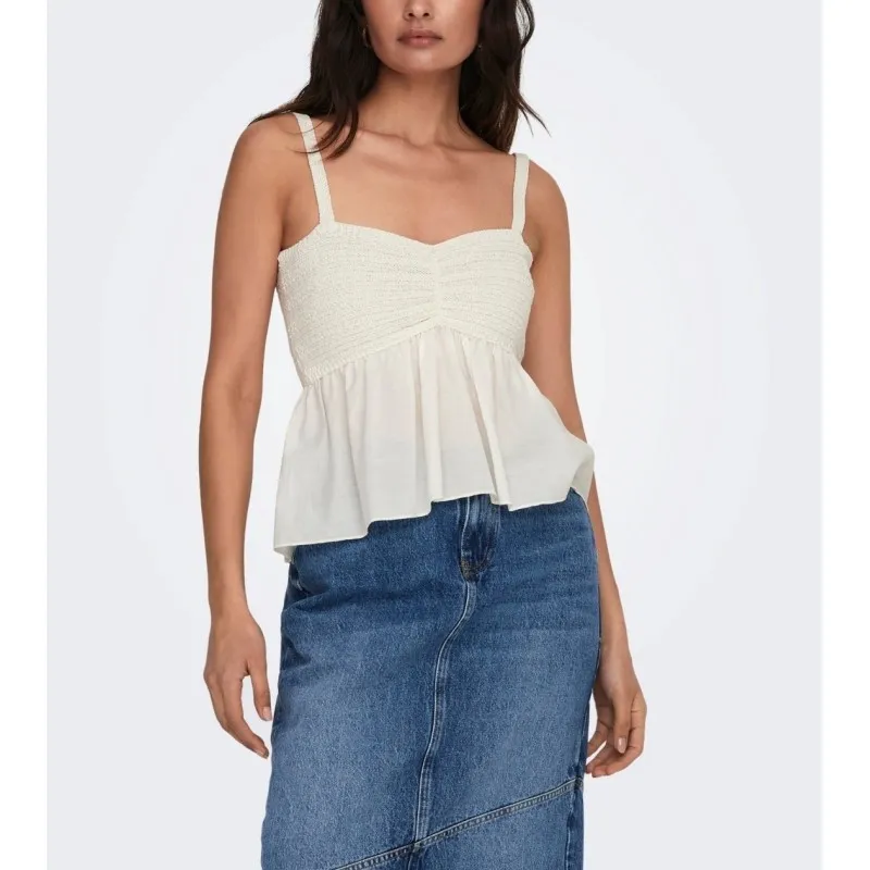 TOP CON SPALLINE ONLMONNA DA DONNA ONLY