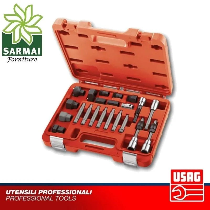 USAG 1881 S22 KIT SMONTAGGIO GHIERA PULEGGIA ALTERNATORE IN VALIGETTA