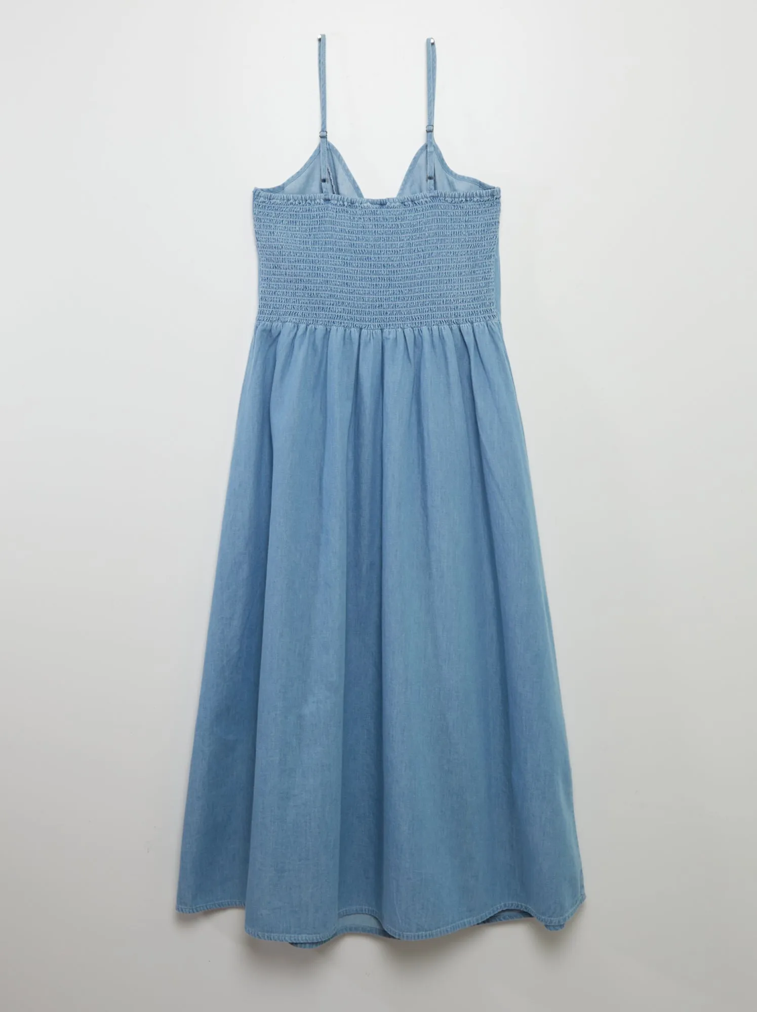Vestito corto effetto jeans 'JDY' - BLU