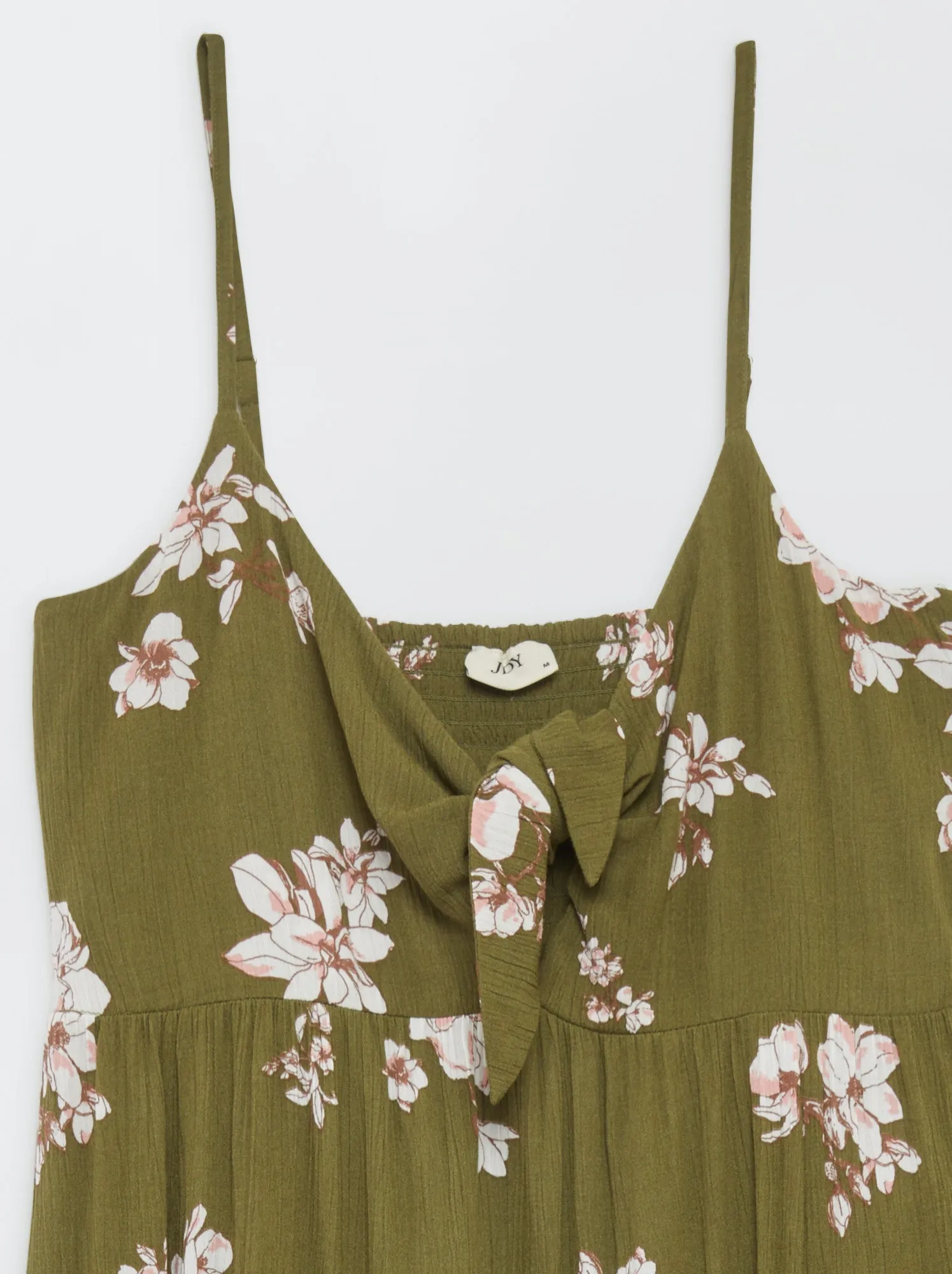 Vestito lungo con stampa floreale 'JDY' - KAKI