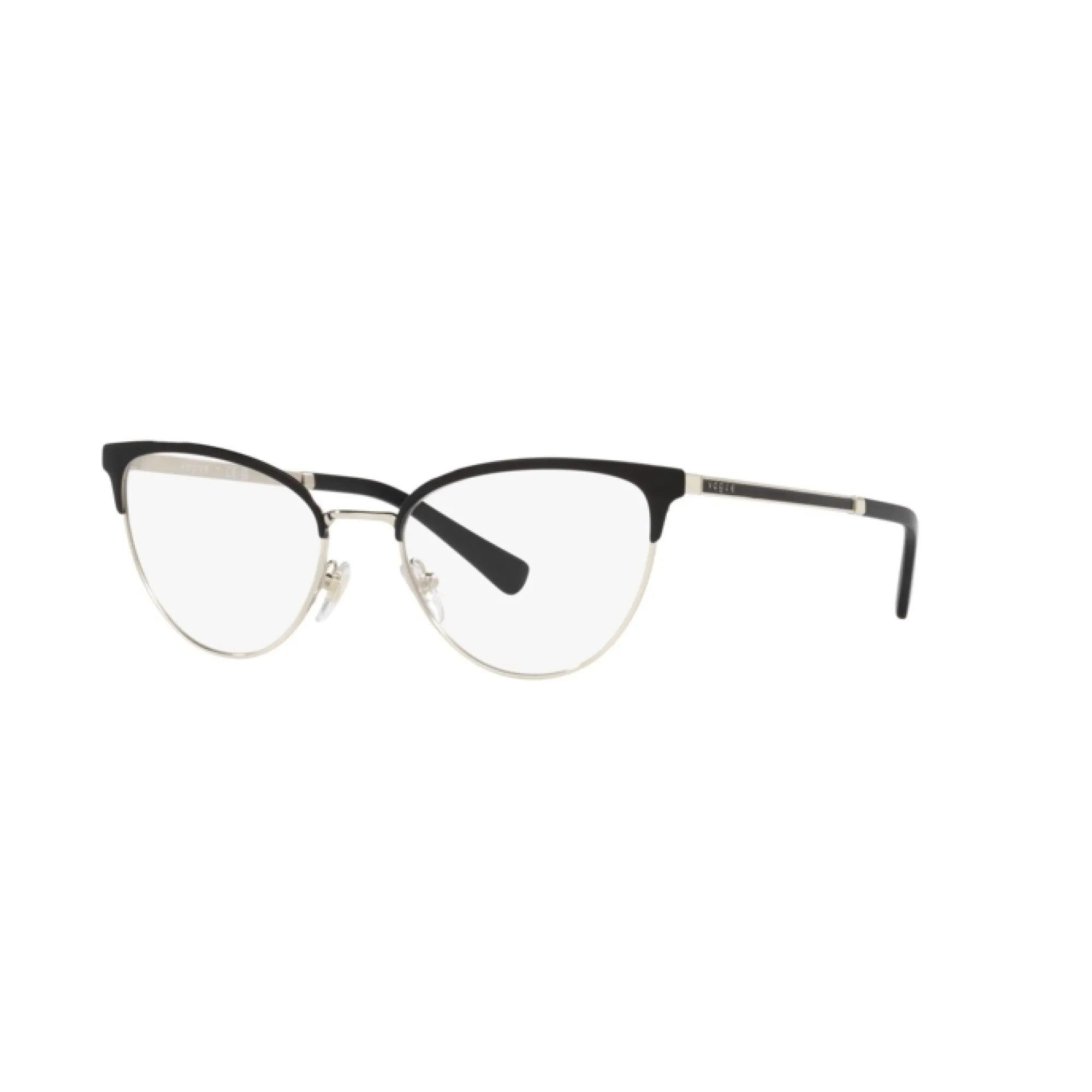   Vogue VO 4250 - 352 Top Nero Oro Pallido | Occhiale Da Vista Donna 