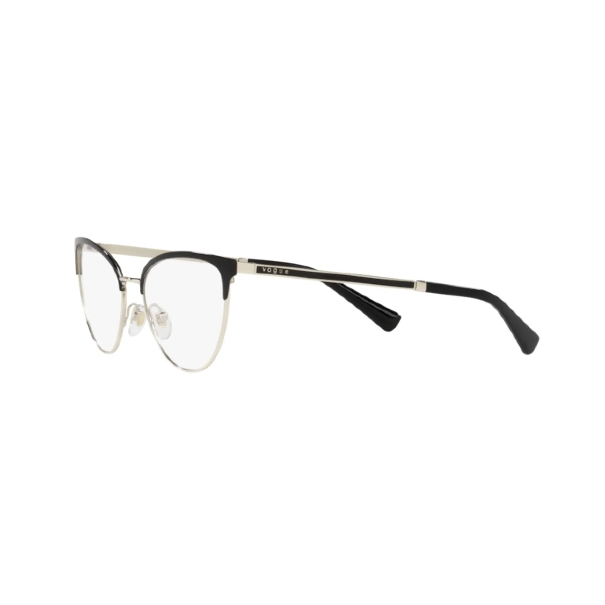   Vogue VO 4250 - 352 Top Nero Oro Pallido | Occhiale Da Vista Donna 