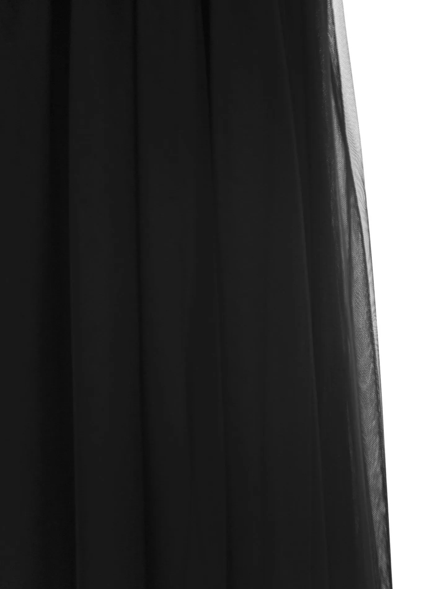 Wide tulle skirt