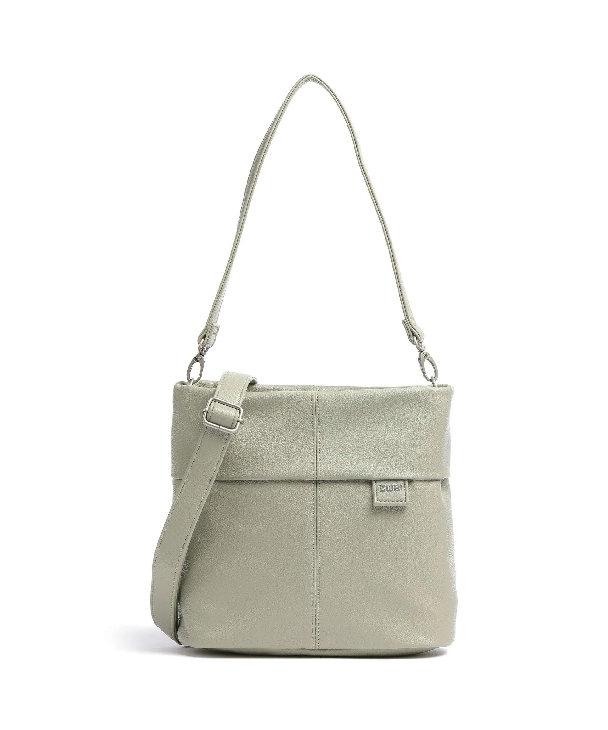  Zwei Mademoiselle.M M8 Borsa a spalla pelle sintetica grigio-verde  